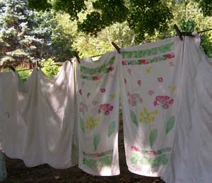 Clothesline. Photo by Bet Zimmerman.