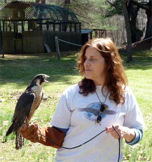 Mary-Beth Kaeser and Athena of Horizon Wings