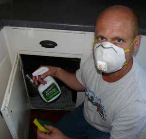 Controlling Mold. Zimmerman photo.