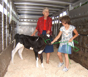Naomi from Fairvue Farms. Photo by Elinor Donahue.