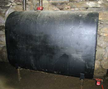 Oil tank.