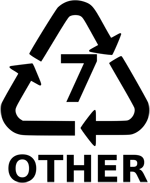 Plastic Other Symbol 7.