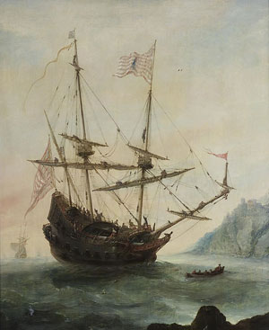 Santa Maria painting, Wikimedia Commons