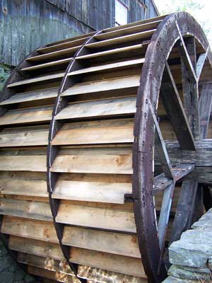 Waterwheel. Photo by  Bet Zimmerman