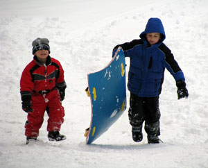 Snow Day.  Photo by Bet Zimmerman